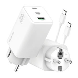 스마텍 초고속충전기 3포트 100w GAN PD 접지 멀티 노트북 C타입... 개봉기 | 실사용 후기 - 상품 이미지 1