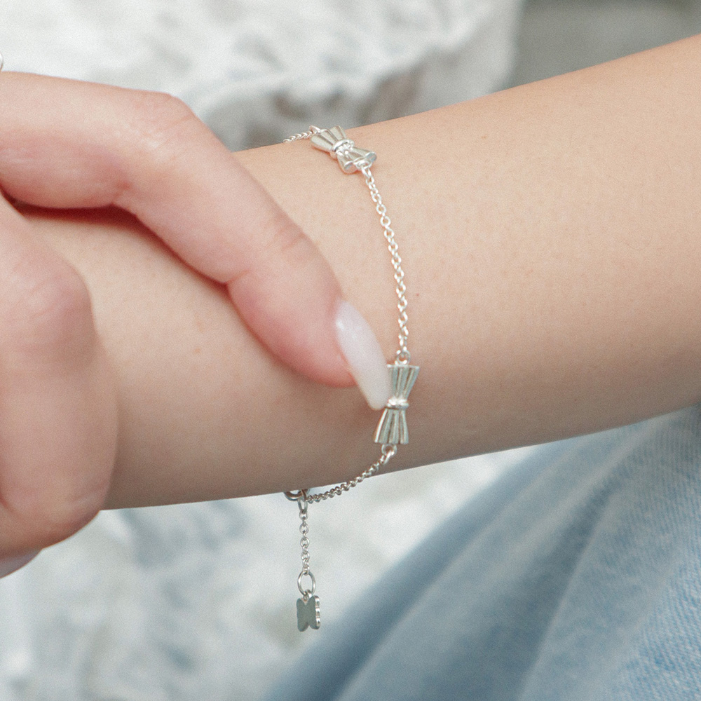 보우 링크 브레이슬릿 Bow Link Bracelet - 상세 이미지 2