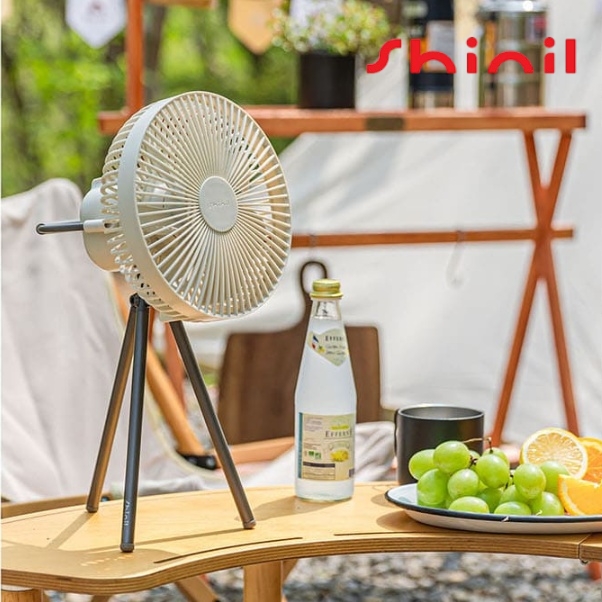 캠핑선풍기 무선 BLDC 타프팬 미니 탁상용 삼각다리 선풍기