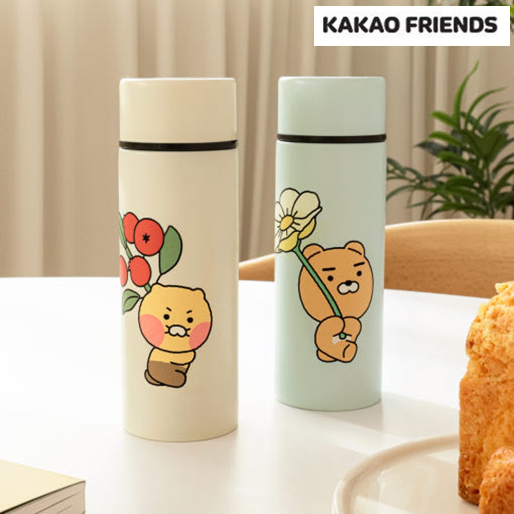 춘식이 텀블러 미니 스텐 보온병 보냉 스몰 카카오프렌즈 굿즈 120ml - 상세 이미지 2