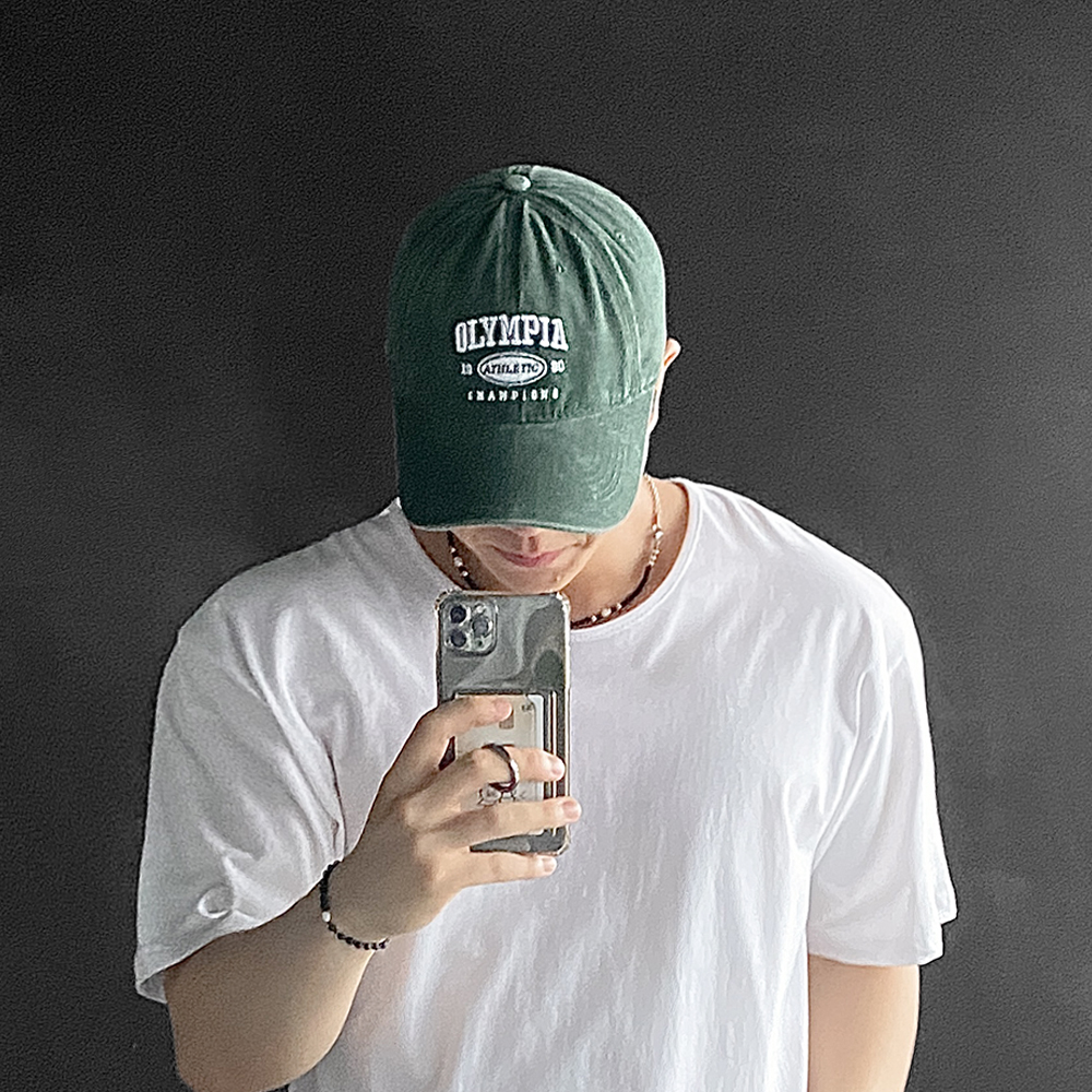 러닝모자 대두볼캡 헬스모자 - 상세 이미지 4