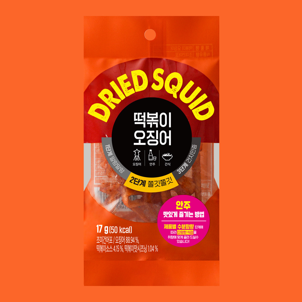 떡볶이맛 오징어스낵 17g - 상세 이미지 2