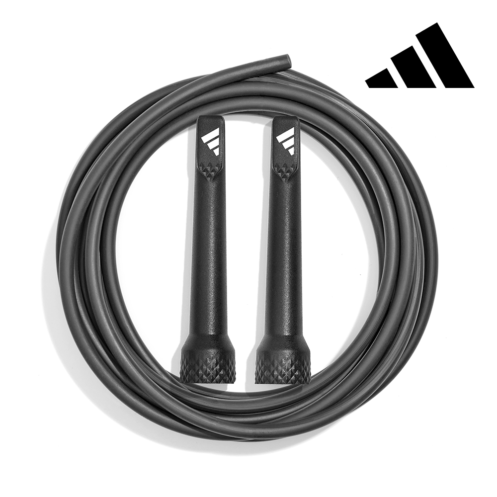 아디다스 에센셜 스킵 줄넘기 성인용 유산소 운동 다이어트 선수용 실내 와이어줄넘기