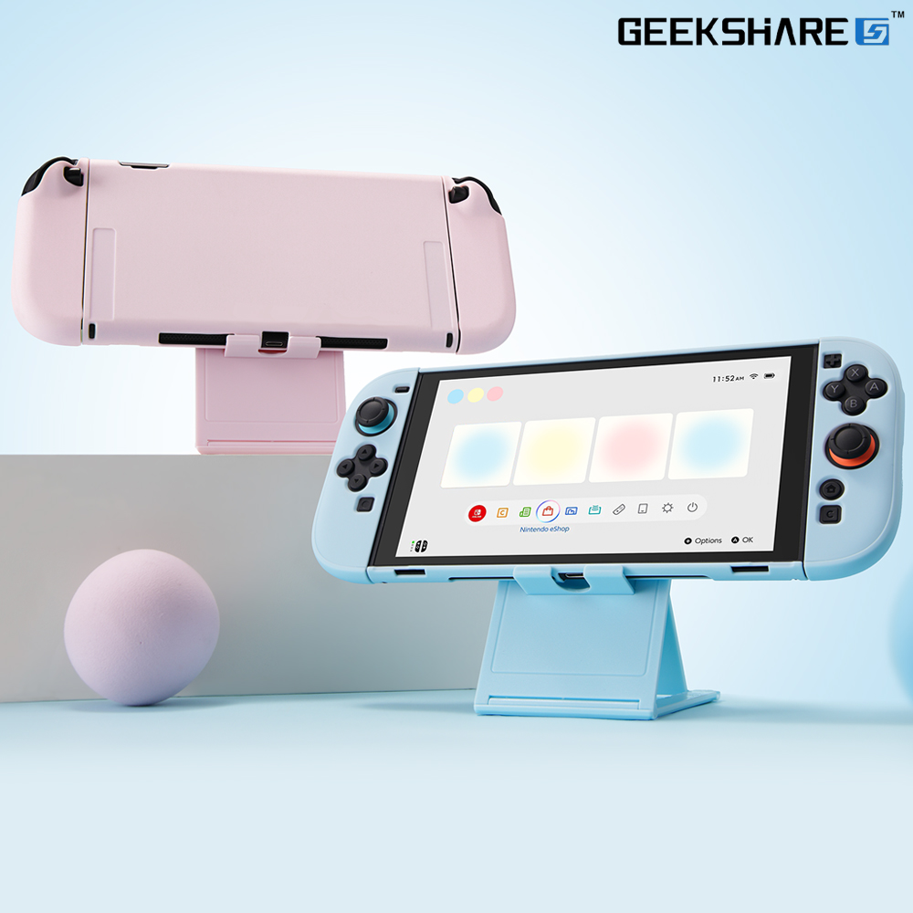 닌텐도 스위치2 케이스 긱쉐어 마카롱 풀커버