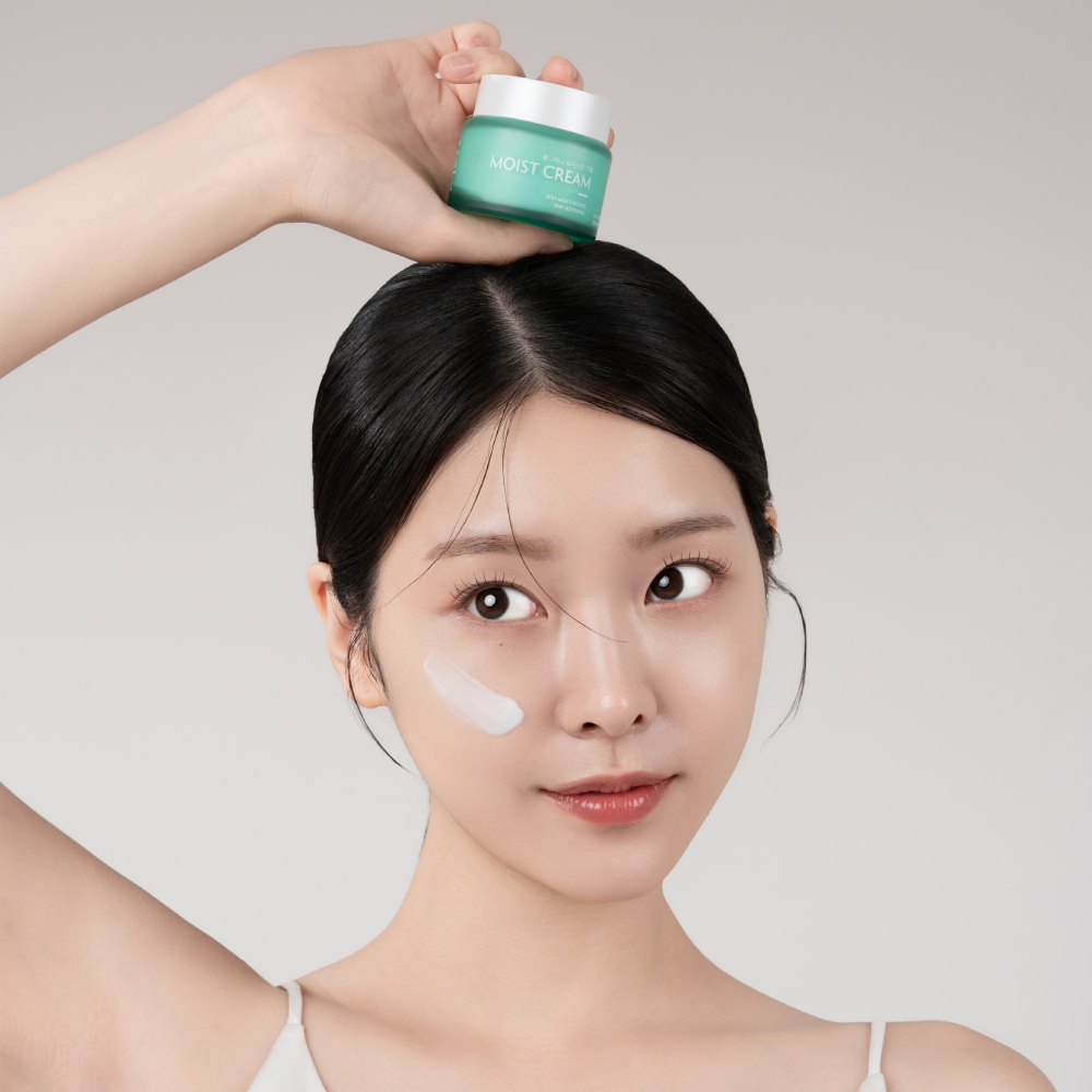 뷰디아니 모이스트 수분크림 50ml 쉐어버터 히알루론산 속건조 피부진정 저자극 보습크림 - 상세 이미지 2