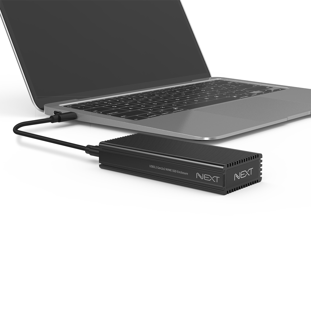M 2외장하드Gen 2x2 USB 타입C 최대 20Gbps NEXT-M2289NVME-G32 - 상세 이미지 3