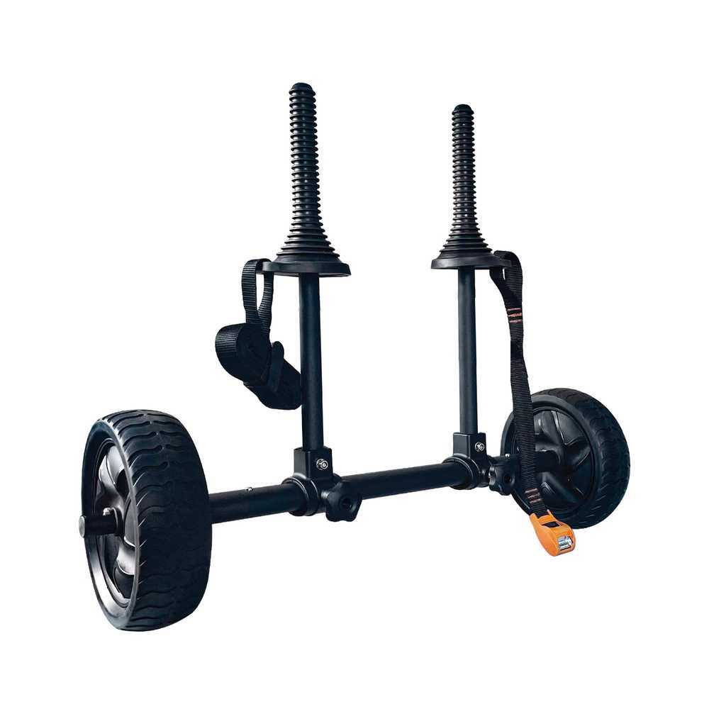 카약 트레일러 카트 바퀴형 이동 운반 보트 핸들러 블랙