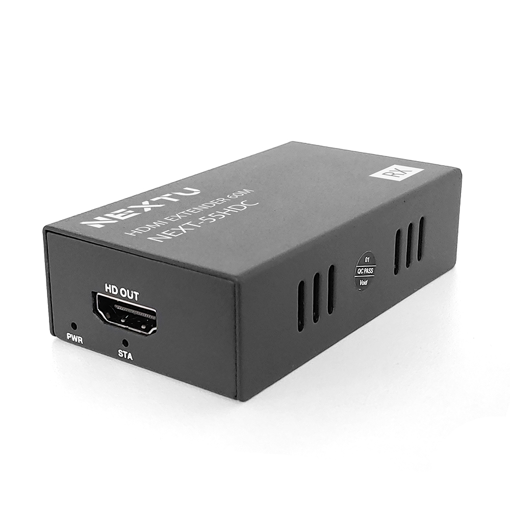 넥스트유 HDMI 리피터 UTP거리연장 최대60M EXTENDER 증폭기 55HDC - 상세 이미지 4