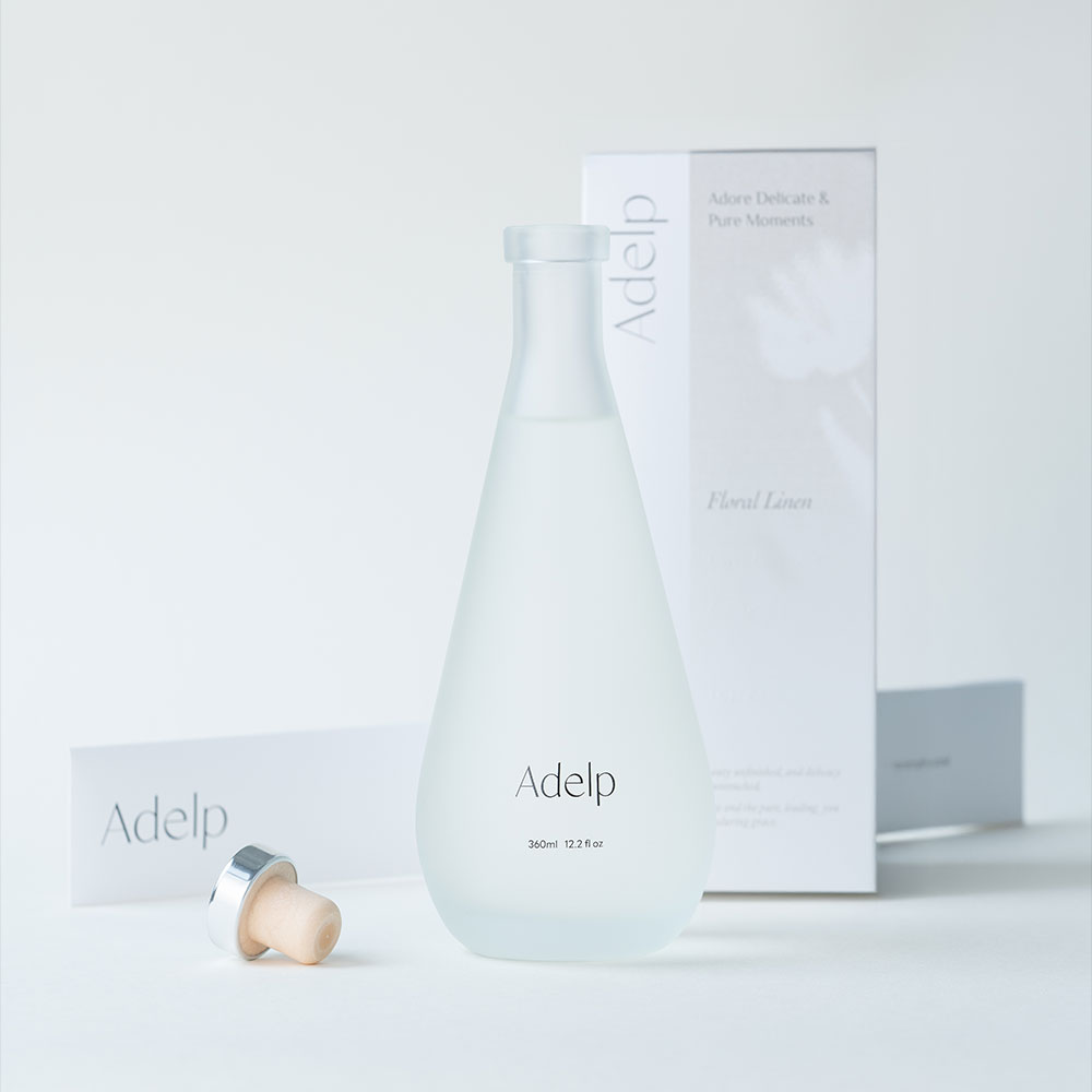 아델프 프리미엄 대용량 리드 디퓨저 플로럴 린넨, 360ml, 1개 이미지 6