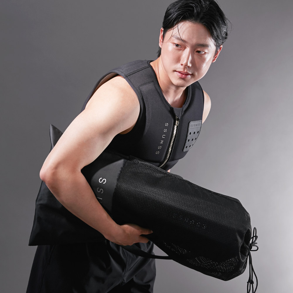 썸쓰 수영가방 물놀이 수영장 방수 메쉬백 비치 워터파크 망사 가방 드라이백 다용도 파우치 - 상세 이미지 4