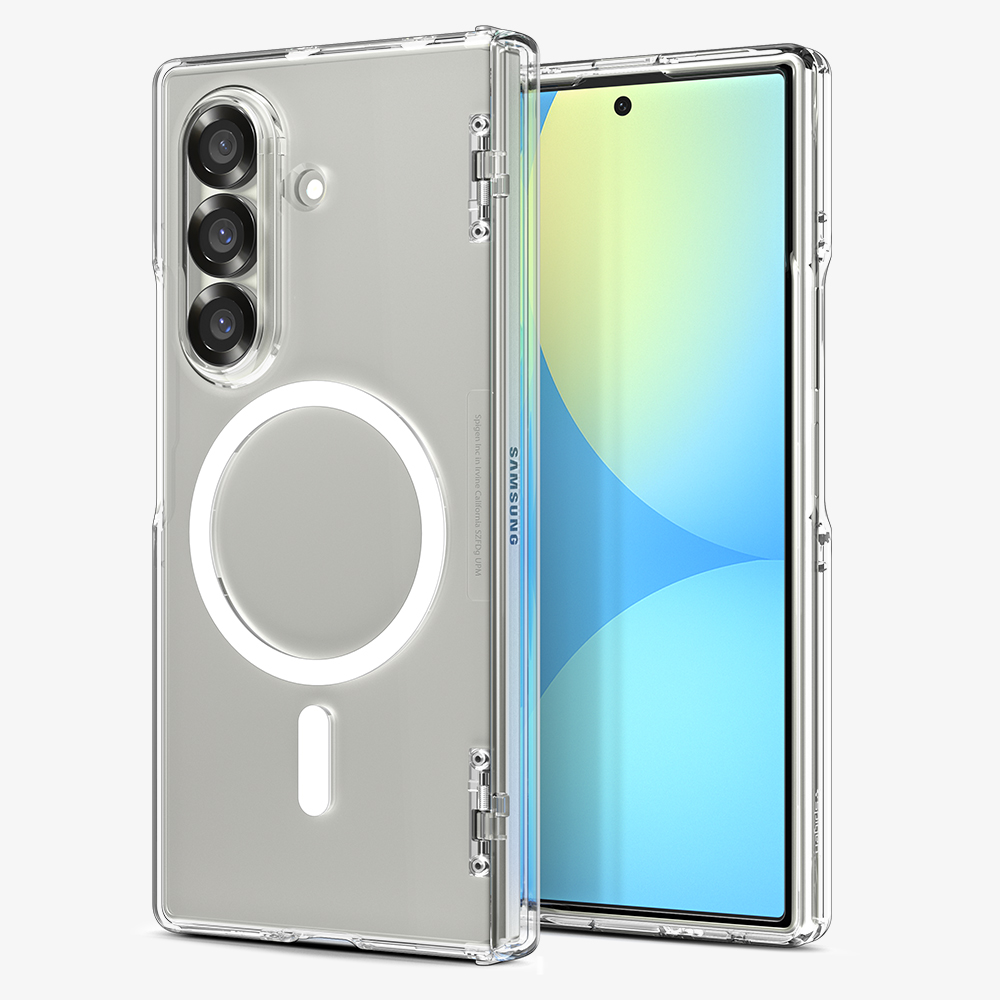 갤럭시 맥세이프 케이스 힌지 풀커버 울트라하이브리드프로 맥핏 클리어화이트, 갤럭시Z 폴드7