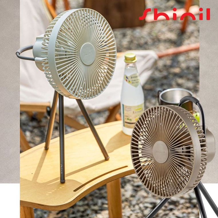 캠핑용 무선 선풍기 BLDC 미니 타프팬 클립형 삼각다리 선풍기