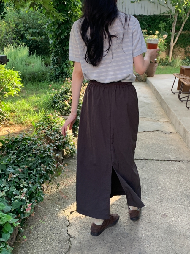 ストライプ半袖ボーダーニット | ファッション通販サイト NUGU