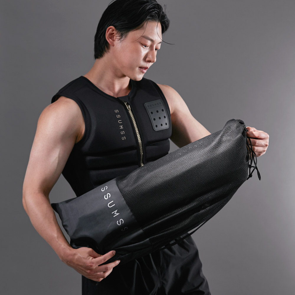 썸쓰 수영가방 물놀이 수영장 방수 메쉬백 비치 워터파크 망사 가방 드라이백 다용도 파우치 - 상세 이미지 5