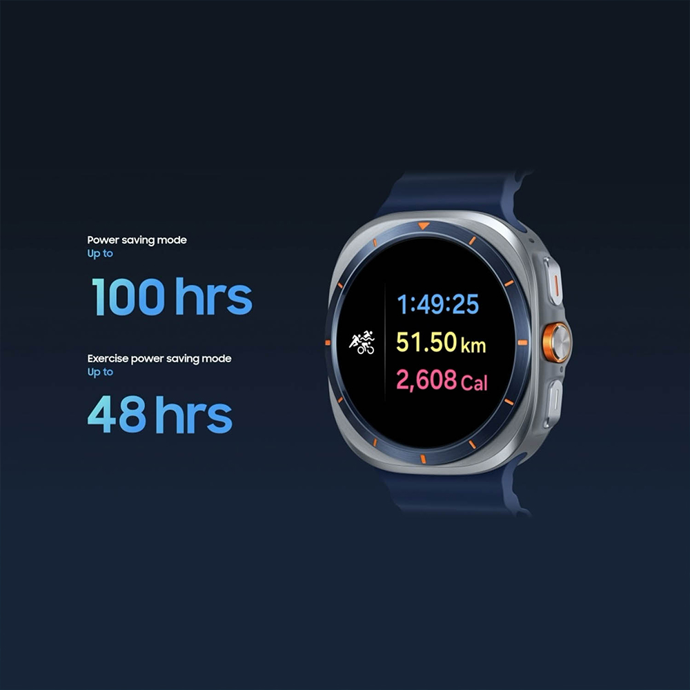 삼성 갤럭시 워치 울트라 2025 (강화유리 2매 포함 패키지) 티타늄 블루, 47mm, LTE