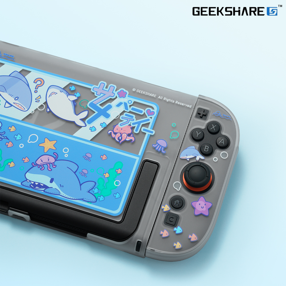 닌텐도 스위치2 케이스 긱쉐어 리틀샤크 풀커버 - 상세 이미지 4