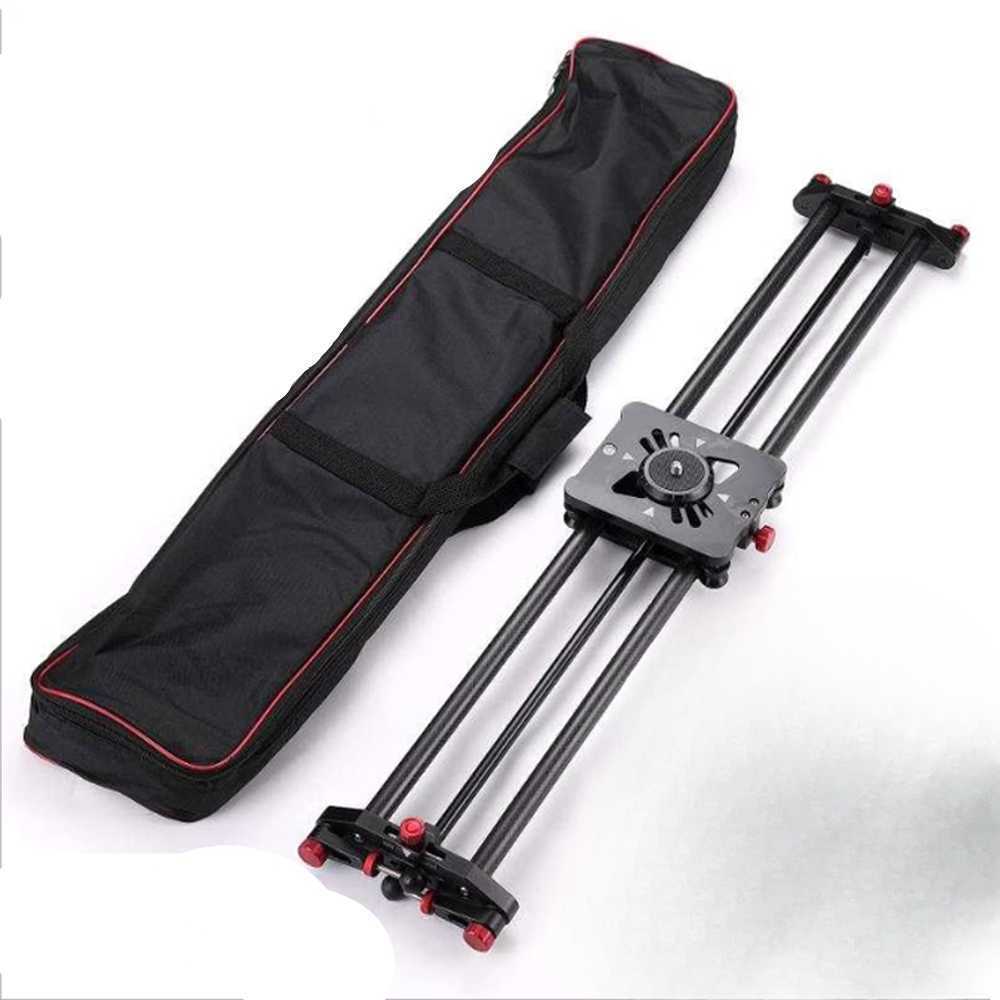카메라 슬라이더 영상 촬영용 수평 트래킹 레일 장비 카본 슬라이드 60cm+홀더 - 상품 이미지