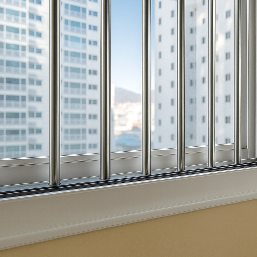 단독 / 아텍스 304올스테인레스 방범창 특허받은 2중보안 셀프 방범 국내산