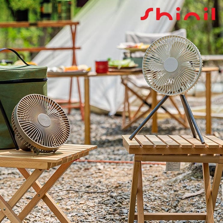 캠핑용 무선 선풍기 BLDC 미니 타프팬 클립형 삼각다리 선풍기