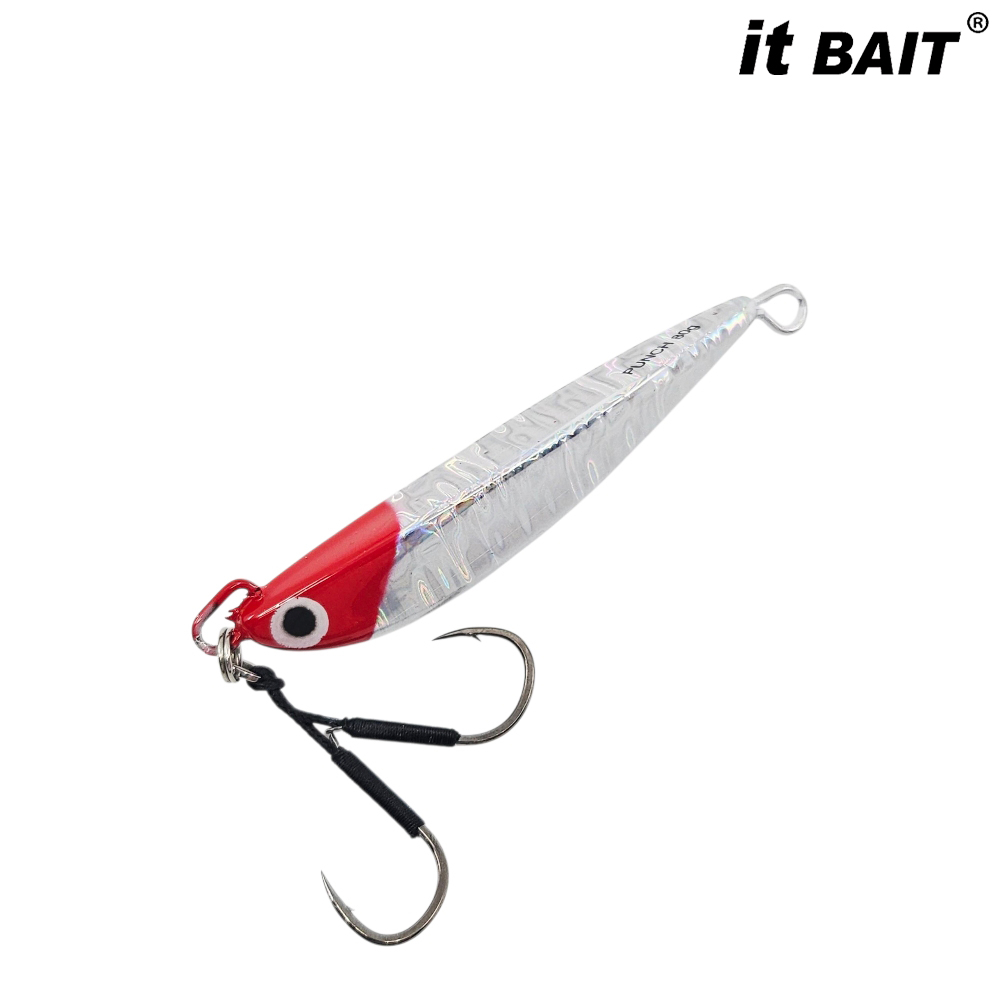 잇베이트 펀치 참돔메탈 타이지그 06 레드실버, 80g - 상품 이미지