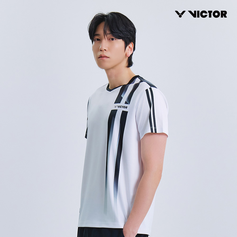 빅터 VICTOR 반팔 티셔츠 남성용 25AGW003M 배드민턴 탁구 스쿼시 스포츠웨어 - 상세 이미지 3