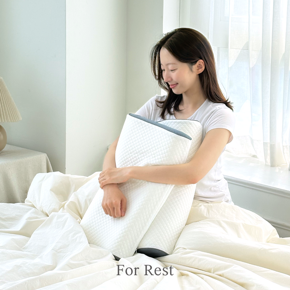 포올레스트 경추 디스크 뻐근함 없이 숙면 목이편한 깊은잠 베개
