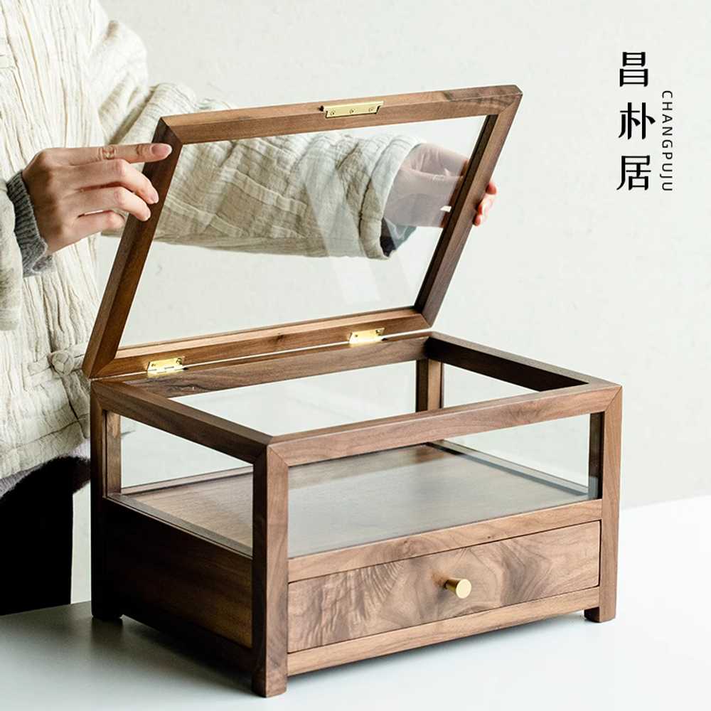 카페 유리 쇼케이스 진열 선반 쿠키 진열장 베이커리 A - 상세 이미지 3
