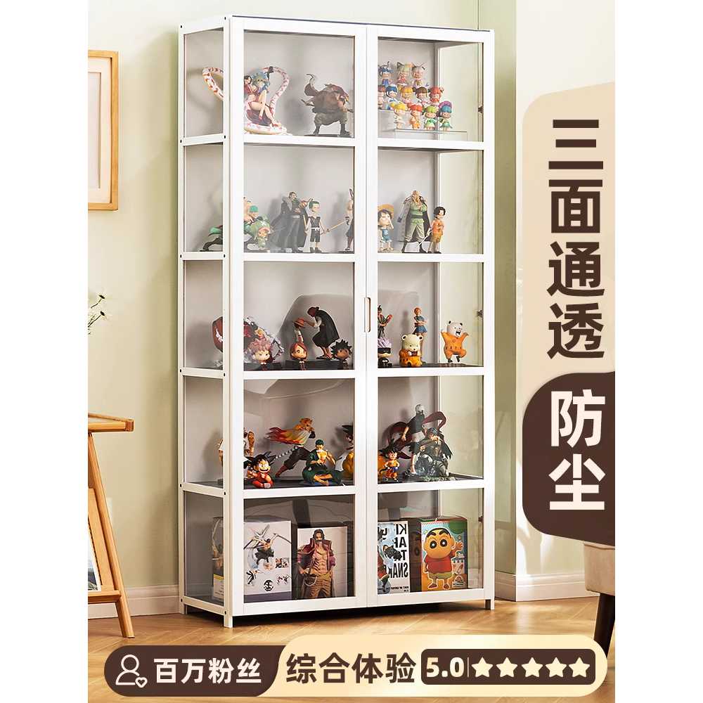 피규어 진열장 쇼케이스 아크릴 디스플레이 캐비닛 4단 62cm - 상세 이미지 2