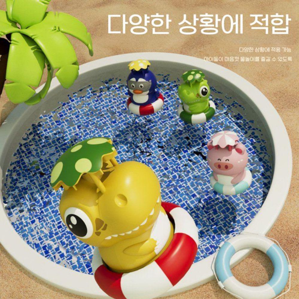 회전 분수 플라잉 워터 스프레이 로켓 장난감 급수 스프링 클러 야외 물놀이 - 상세 이미지 3