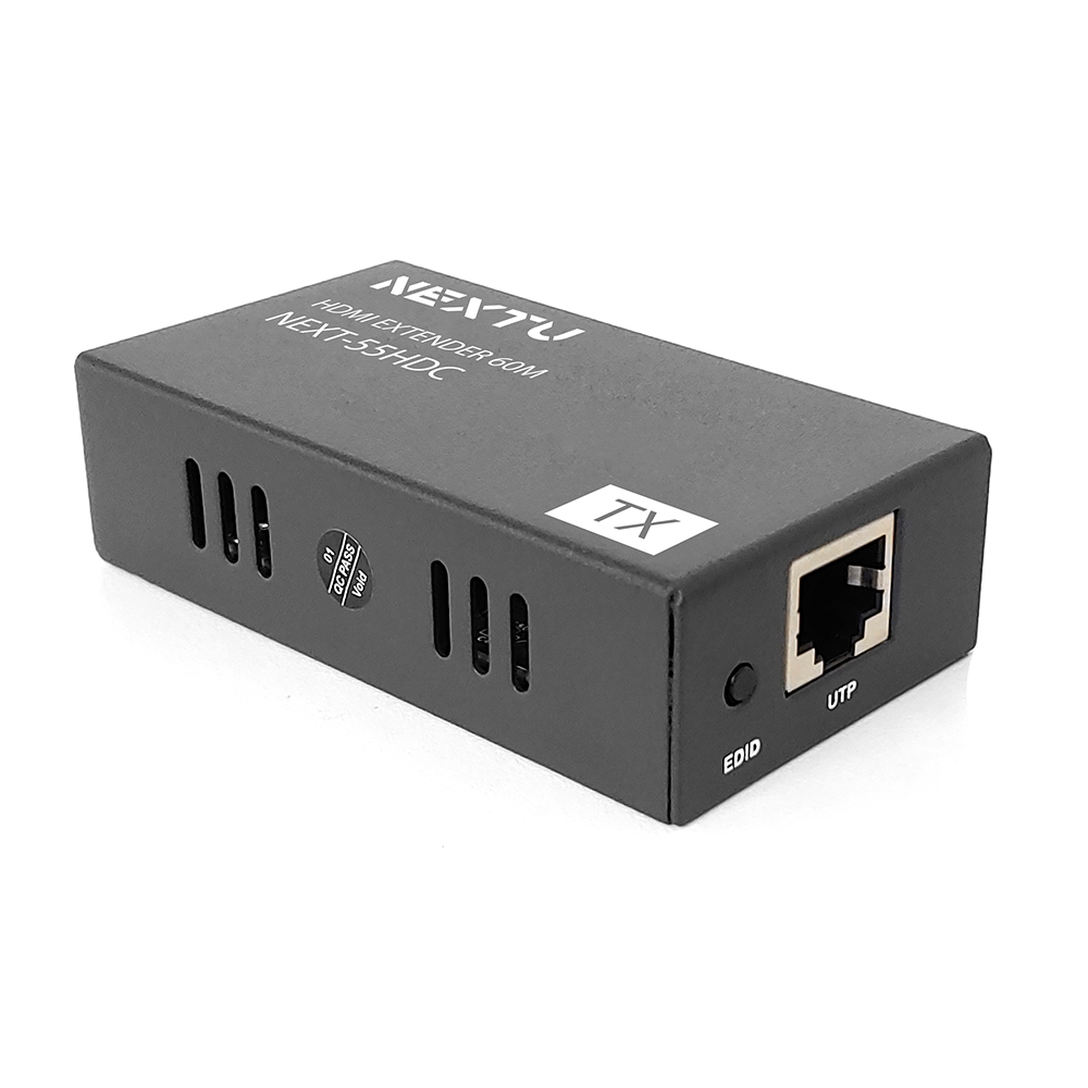 넥스트유 HDMI 리피터 UTP거리연장 최대60M EXTENDER 증폭기 55HDC - 상세 이미지 2