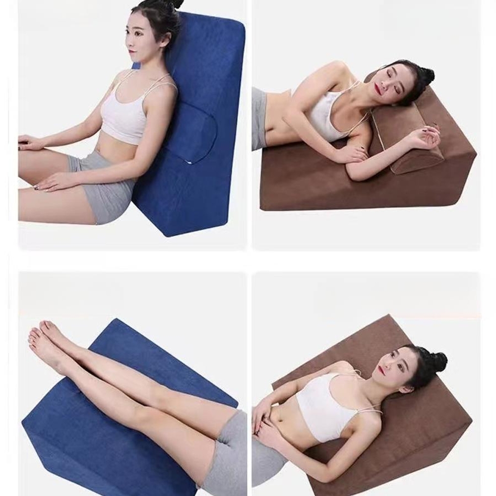 역류성 식도염 쿠션 요추 삼각 허리쿠션 침대 이석증 위보호 방지 삼각형 - 상세 이미지 4