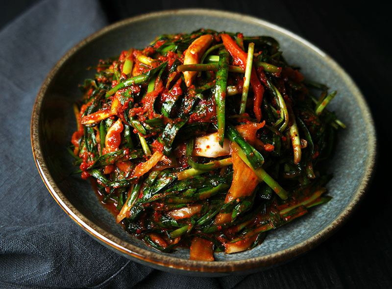 핵폭탄부추김치 매운 별미 실비김치 1kg - 상세 이미지 4
