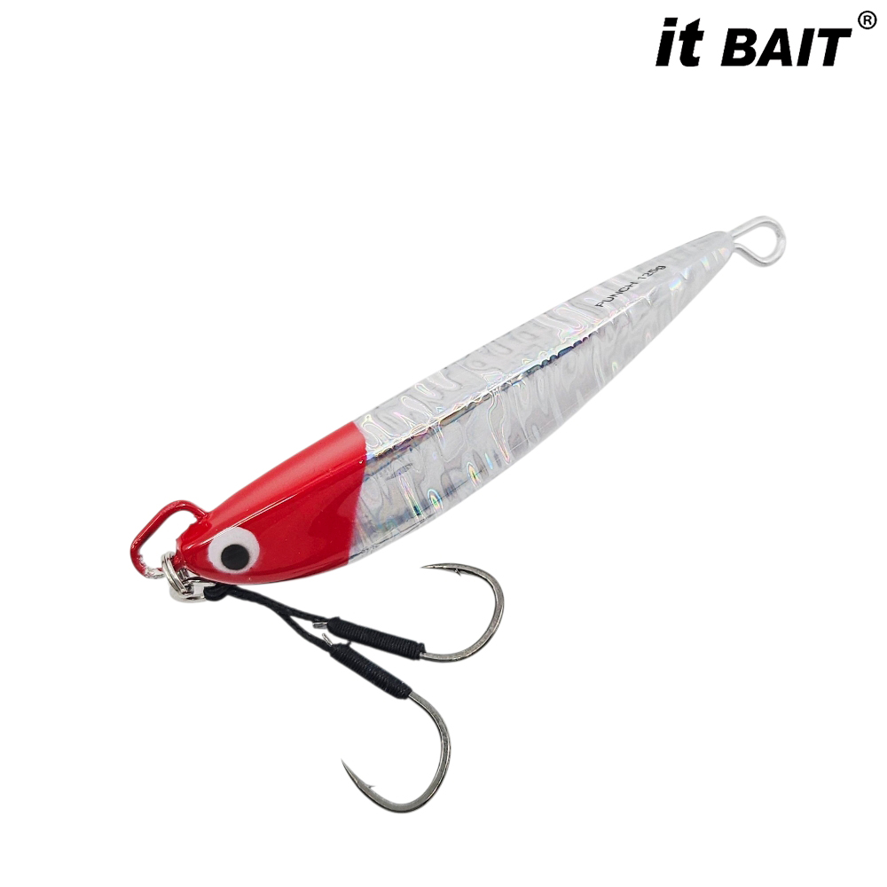 잇베이트 펀치 참돔메탈 타이지그 06 레드실버, 125g - 상품 이미지