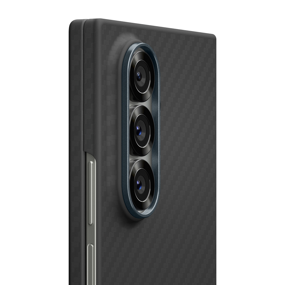 갤럭시 케이스 초슬림 카본 에어스킨 아라미드 블랙, 갤럭시Z 폴드7