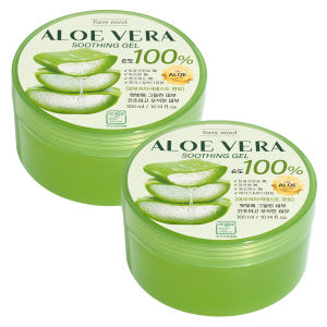 [1+1]이지마인드 알로에베라 100% 비건 수딩젤 300ml 솔직 후기 | 피부 타입별 분석 - 상품 이미지 1