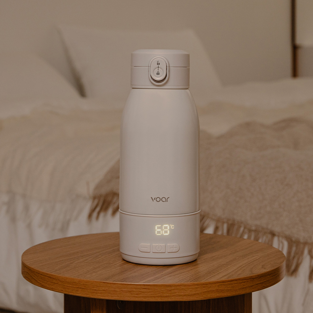 보아르 아가보틀 휴대용 분유 포트 100도 가열 무선 보온 SUS316 스텐 여행용 포트기