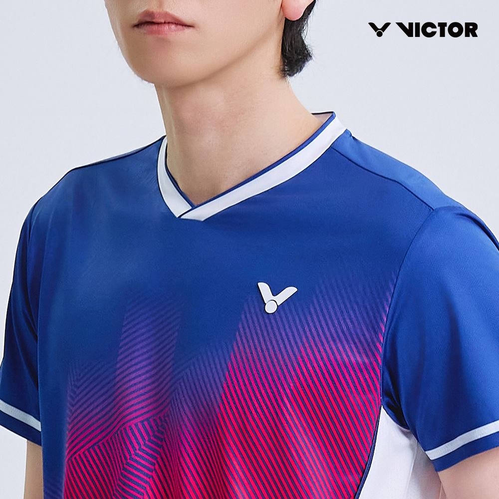 빅터 VICTOR V-Energy Motion Tee 반팔 티셔츠 남성용 25AGW012M 배드민턴 탁구 스쿼시 스포츠웨어 - 상세 이미지 5
