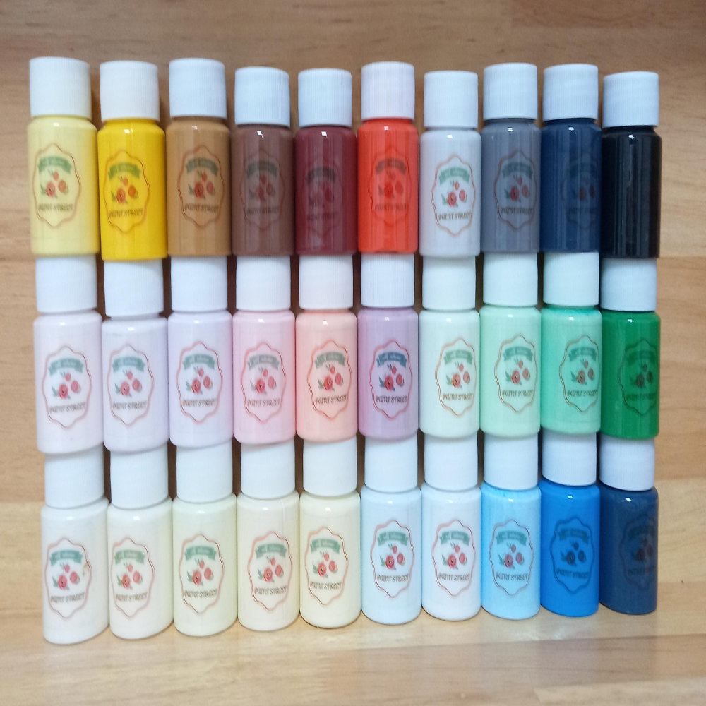 셀프 실크 벽지페인트 방문 현관문 외벽 몰딩 문틀 소량 페인트칠 벽지위에 가구 30ml