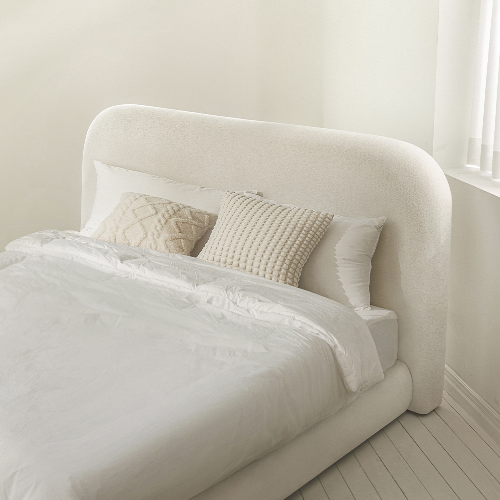 슬립퍼 티라 침대프레임 저상형 호텔 패브릭 라지킹 LK 사이즈 침대