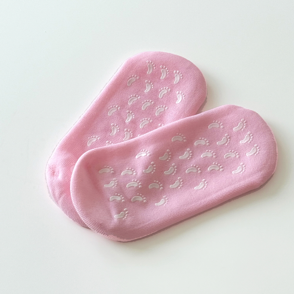 발뒤꿈치 갈라짐 보호 패드 각질 제거 실리콘 보습 양말