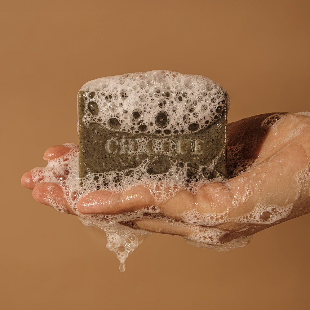 크리크 어성초 숙성 수제비누 아로마 허브향 코코넛 올리브 티트리 오일 함유
