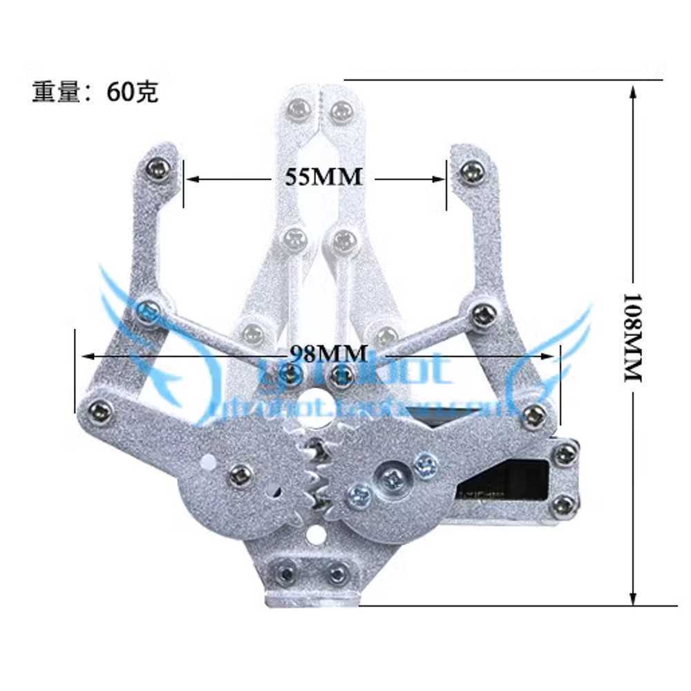 로봇팔 키트 DIY 관절 로봇암 코딩 프로그래밍 연습용 A - 상세 이미지 3