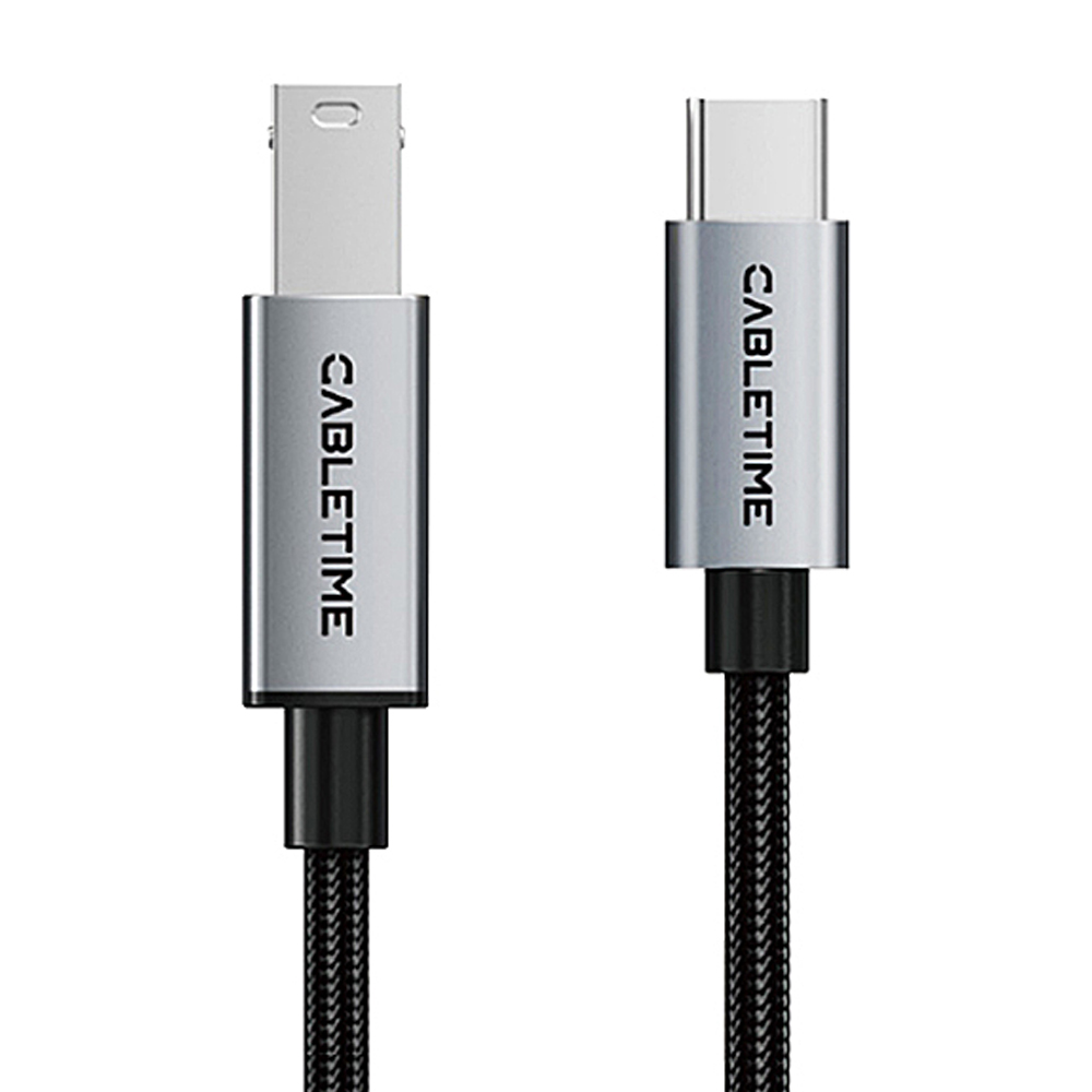 케이블타임 C타입 USB2.0 B CM BM 케이블 프린터 연결 CA16 1.5m, 1개 - 상품 이미지