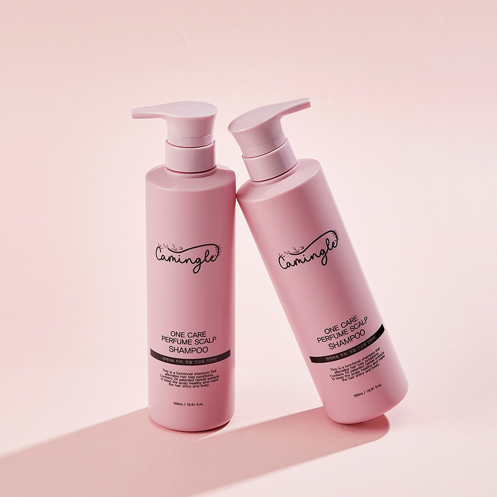 커밍글 원케어 퍼퓸 스캘프 탈모 샴푸 500ml 연예인샴푸 - 상세 이미지 3
