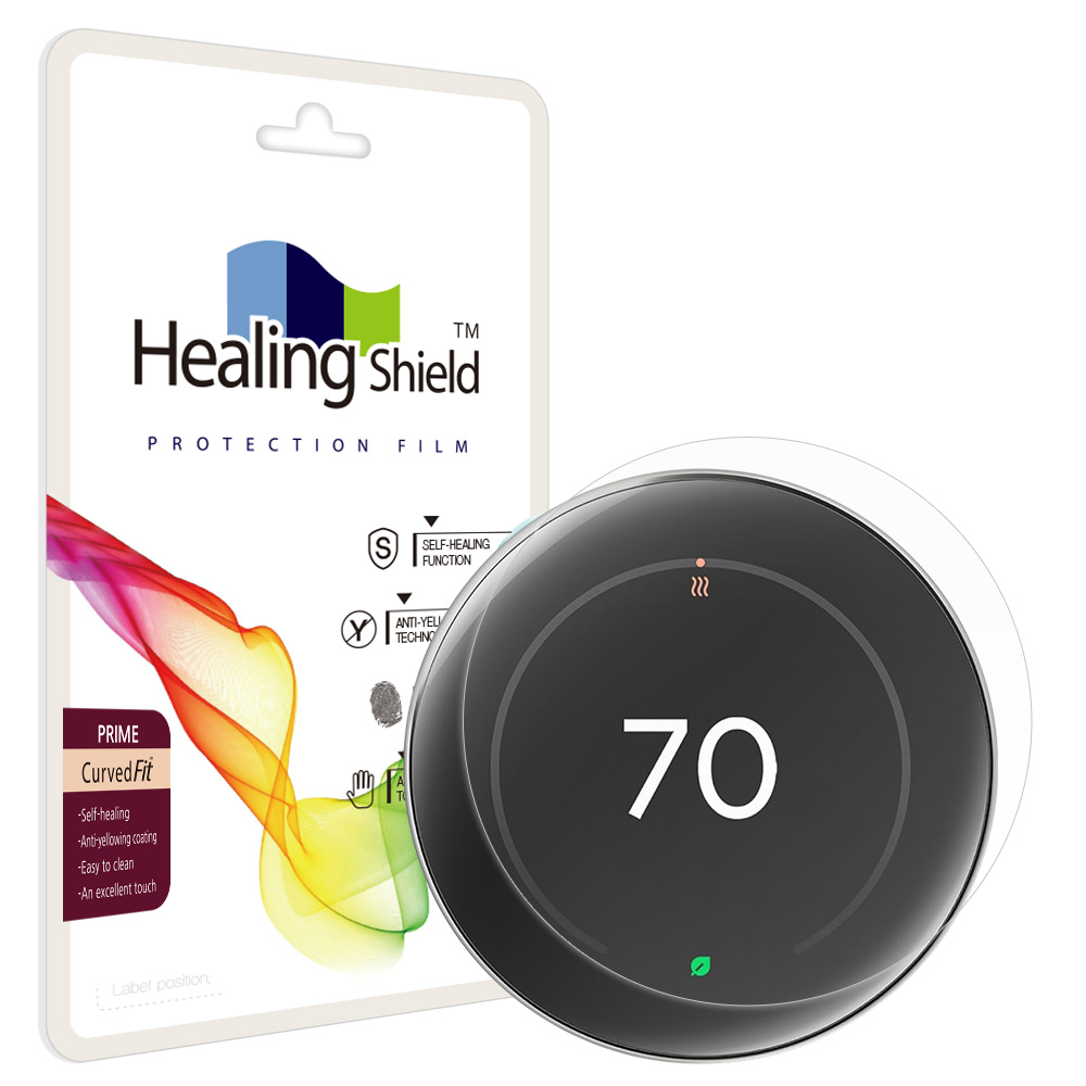 구글 네스트 온도조절기 4세대 프라임 고광택 액정보호필름