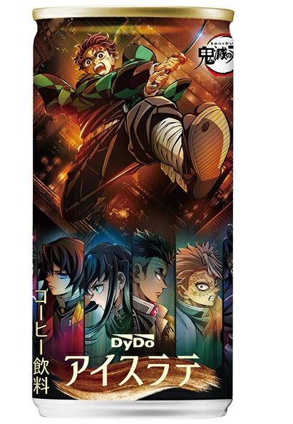 다이도 Dydo 귀멸의칼날 아이스라떼 185g