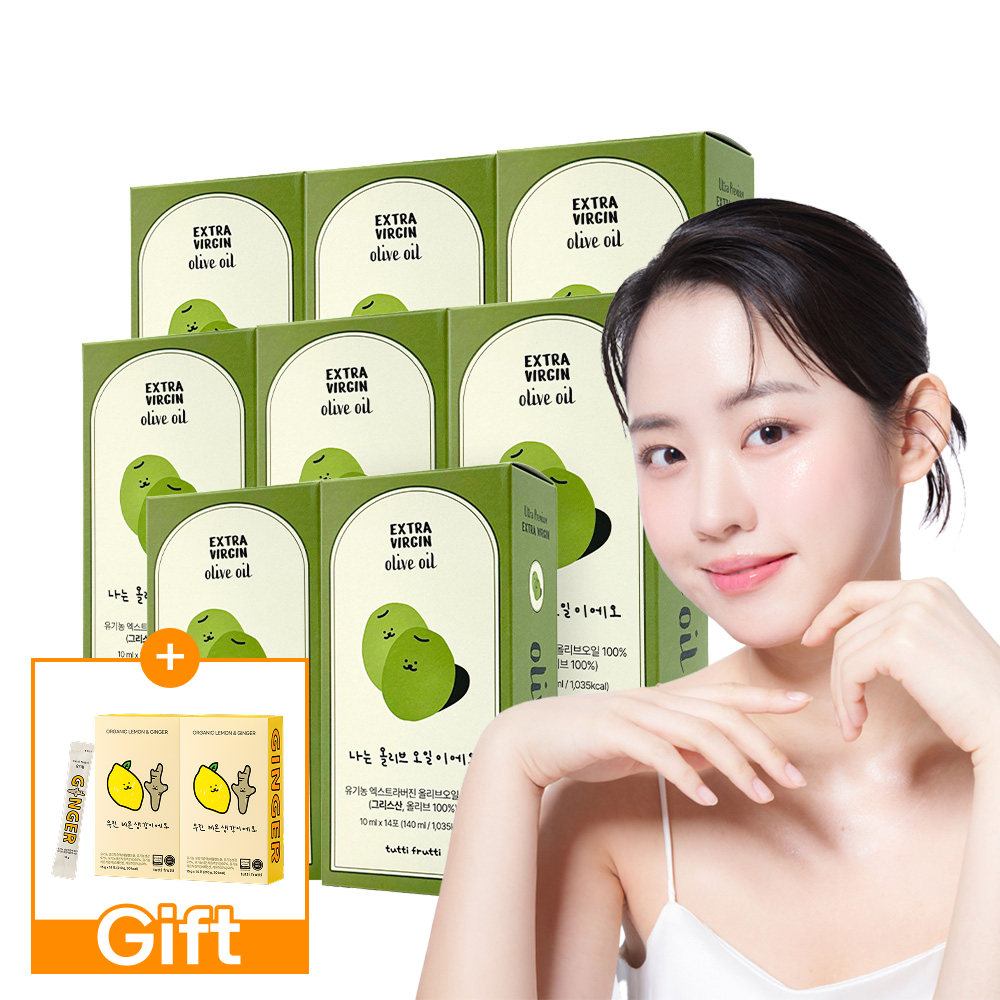 뚜띠프루티 나는 올리브오일이에오 유기농 엑스트라버진 올리브오일 스틱 140ml, 8개