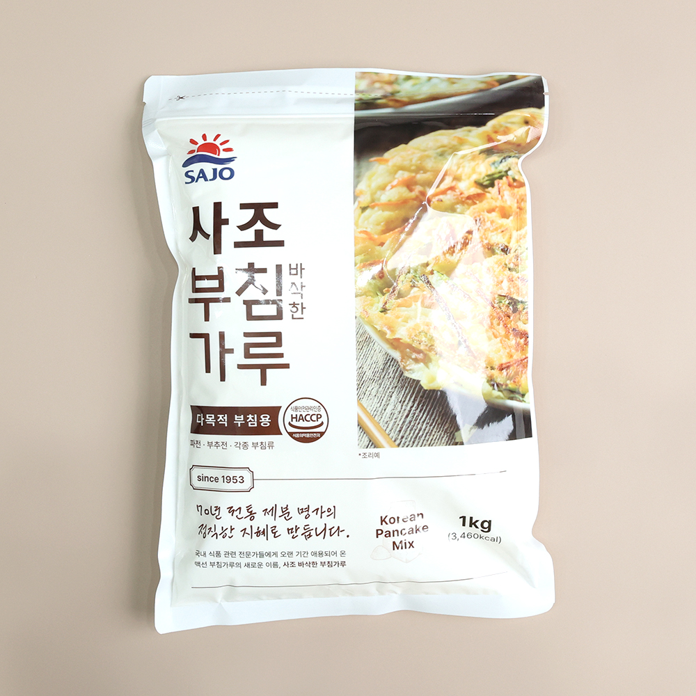 사조 바삭한 부침가루 업소용 1kg, 1개 - 상품 이미지