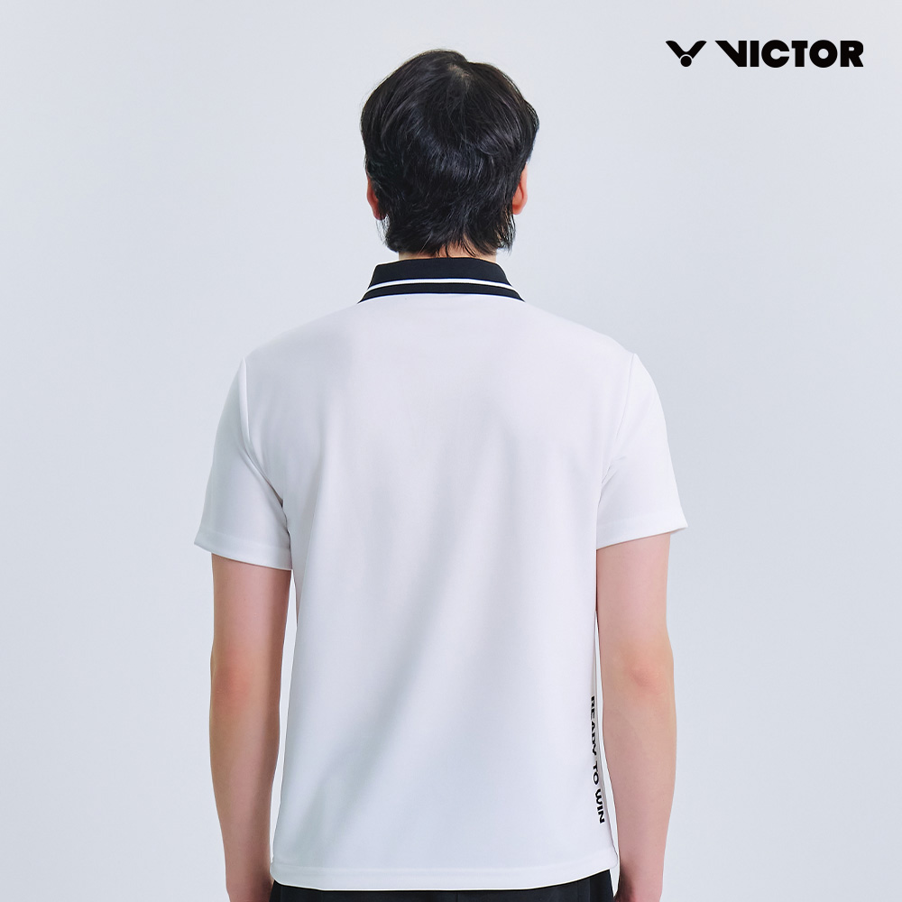 빅터 VICTOR V-CHAMPION TEE 카라 반팔 티셔츠 남성용 25ATS004M 배드민턴 탁구 스쿼시 스포츠웨어 - 상세 이미지 2