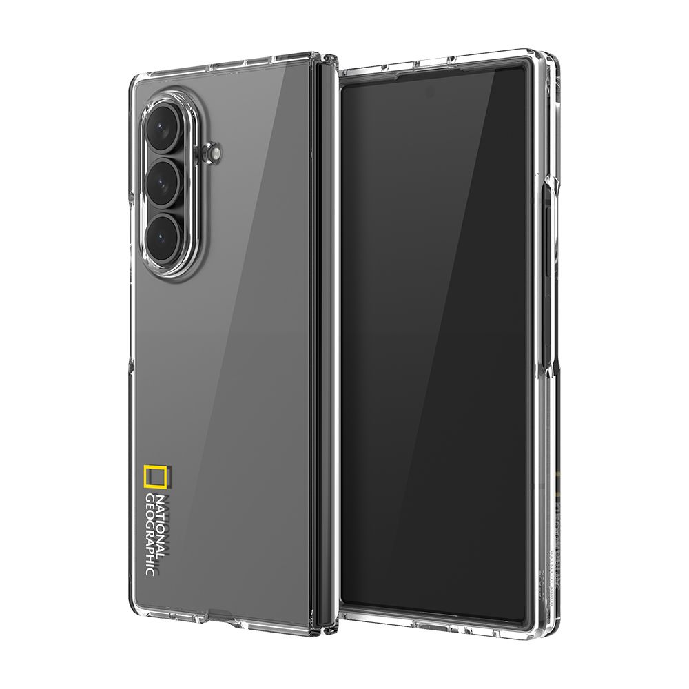 내셔널지오그래픽 크리스탈 슬림핏 케이스 베이직로고, 갤럭시Z 폴드7